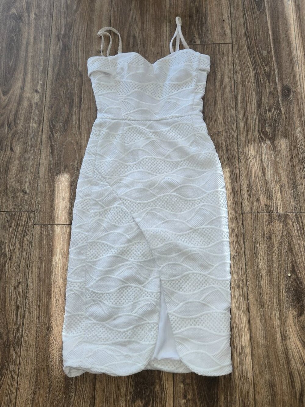 Nicholas White Textured Dress